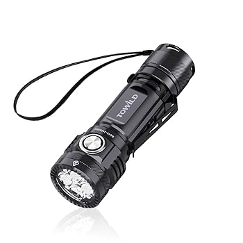 Amazon.co.jp: EDC LED懐中電灯 強力ライト 4000ルーメン 超高